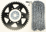 Sprocket/Chain Kit Stl/Alu 16/49t Blk Rx3 520-120l Blk