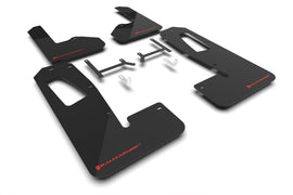 Rally Armor 22-25 Rivian R1S Black UR Mud Flap w/Red Logo