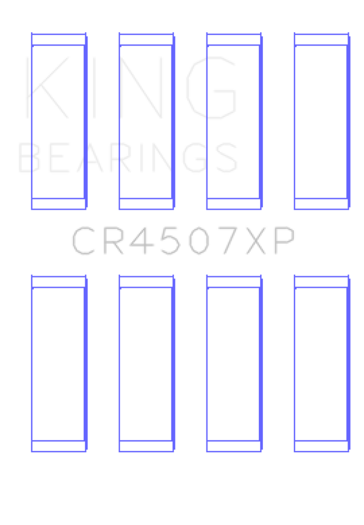 King Mazda L3-VDT MZR Performance Rod Bearing Set - Size STD