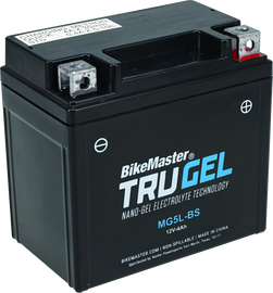 BikeMaster TruGel Battery MG5L-BS