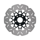 EBC 87-99 Harley Davidson Softail FXST/B/C/S/FLST/C/F/S/N Rear Black Vee Rotor