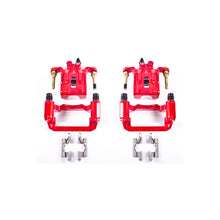 Load image into Gallery viewer, Power Stop 05-12 Nissan Pathfinder Rear Red Calipers w/Brackets - Pair