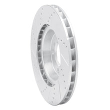 Load image into Gallery viewer, R1 01-06 BMW M3 Left Front Drilled &amp; Slotted Silver Brake Rotor