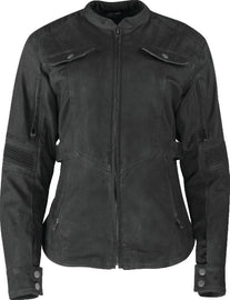Speed and Strength Fast Times Jacket Womens Black - 2XL