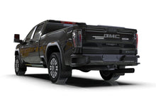 Load image into Gallery viewer, Rally Armor 20-25 GMC Sierra 2500/3500 HD Denali Black Mud Flap w/Metallic Black Logo