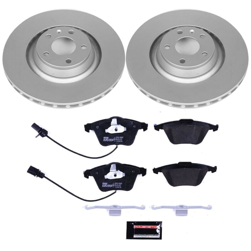 Power Stop 05-11 Audi A6 Quattro Front Euro-Stop Brake Kit