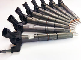 DDP 11-16 Chevrolet Duramax 6.6L LML Reman Injector Set - 50hp (20% Over)