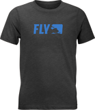 Fly Youth Primary Tee Charcoal Yl