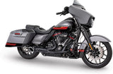 Turnout 2-1 Black W/Black Sculp Tip `95-16 Flt/H