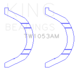 King Nissan MR20DE Thrust Washer Set