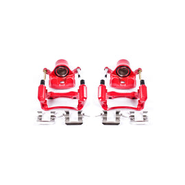 Power Stop 00-01 Infiniti I30 Front Red Calipers w/Brackets - Pair