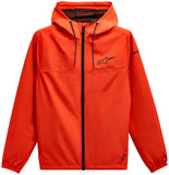 Treq Windbreaker Warm Red/Black Lg