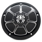 Derby Cover Black Gloss Big Twin 99-17 Ex Low Profile