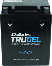 BikeMaster TruGel Battery MG14L-A2