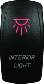 DragonFire Racing Lighted Switch On/Off Red