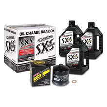 Load image into Gallery viewer, Maxima SxS Quick Change Kit 5W-50 Synthetic w/Black Filter