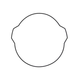 Vertex Pistons 09-22 65 SX/13-14 65 SXS/2009 65 XC/2021 MC 65/18-20 TC 65 Clutch Cover Gasket