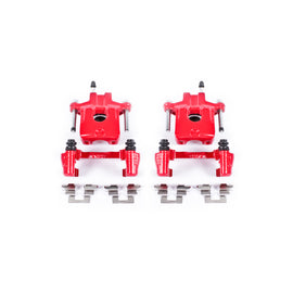 Power Stop 05-07 Toyota Avalon Rear Red Calipers w/Brackets - Pair