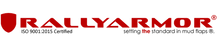 Load image into Gallery viewer, Rally Armor 22-25 Rivian R1T Black UR Mud Flap w/Dark Grey Logo
