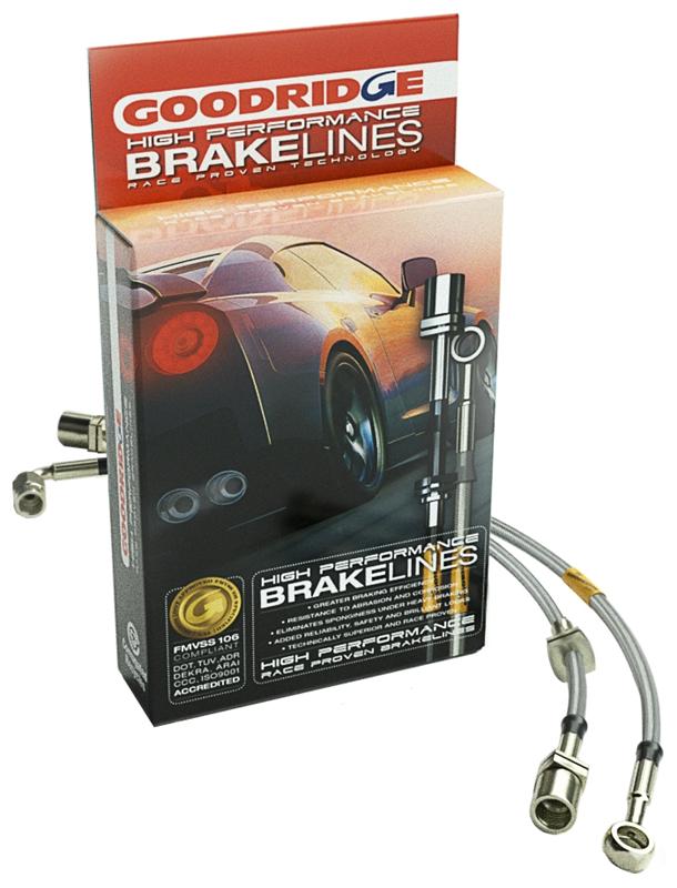 Goodridge 04-10 BMW 5 Series All Models (Inc M5 E60) SS Brake Lines