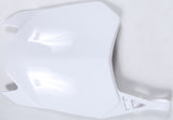 Front Number Plate White
