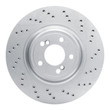 DFC 15-20 BMW M3 Right Rear Drilled GeoSPEC Coated Rotor