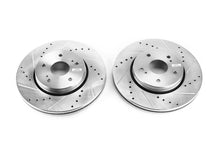 Load image into Gallery viewer, Power Stop 10-13 Suzuki Kizashi Front Evolution Drilled &amp; Slotted Rotors - Pair