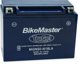 BikeMaster TruGel Battery MGN50-N18LA