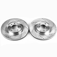 Load image into Gallery viewer, Power Stop 04-11 Mazda RX-8 Front Evolution Drilled &amp; Slotted Rotors - Pair