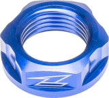 Axle Nut M22x32-P1.5 H12l Blue