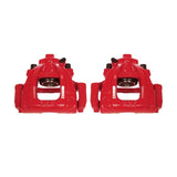 Power Stop 02-06 Mini Cooper Front Red Calipers w/Brackets - Pair