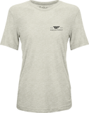 Women'S Fly Motto Tee Cream Md