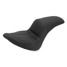 Load image into Gallery viewer, Mustang 06-17 Harley Softail Wide Tire (200mm) Fastback 1PC Seat w/Diamond Stitch - Black
