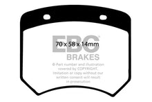 Load image into Gallery viewer, EBC 03-04 Morgan Aero 8 4.4 Redstuff Rear Brake Pads