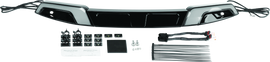 Kuryakyn Tracer Windshield Trim 14-Up FLH Models Black