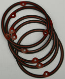 Clutch Derby Cover Gaskets 3-Hole Foamet 5/Pk 25416-70-F