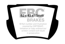 Load image into Gallery viewer, EBC 66-74 Lotus Elan 1.6 Ultimax2 Rear Brake Pads