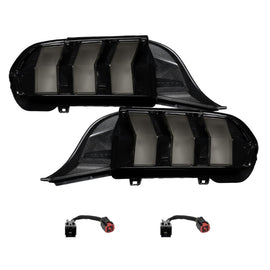 Form Lighting 2024+ Ford Mustang Sequential LED Tail Lights Smoked (Pair)