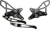 Rear Set Complete Blk Yam