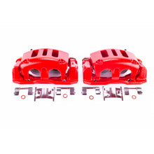 Load image into Gallery viewer, Power Stop 98-02 Ford Crown Victoria Front Red Calipers w/Brackets - Pair