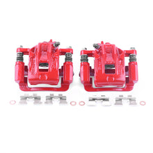 Load image into Gallery viewer, Power Stop 01-06 Hyundai Santa Fe Rear Red Calipers w/Brackets - Pair