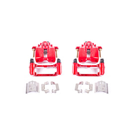 Power Stop 04-05 Cadillac XLR Rear Red Calipers w/Brackets - Pair