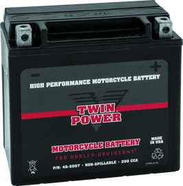 Twin Power YTX-14L High Performance Battery Replaces H-D 65958-04 Made in USA 200 CCA