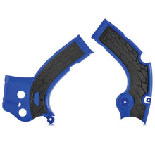 Load image into Gallery viewer, Acerbis 16-19 Yamaha YZ250F/YZ450F/YZ250FX/YZ450FX/ WR250F/450F Frame Guards- X-Grip - Blue/Black