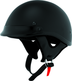Skid Lids Traditional Helmet Flat Black - Small