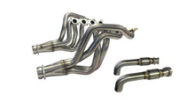 Load image into Gallery viewer, Kooks 2024 Mustang GT/D.H. 5.0L 4V 2in x 3in SS Headers w/ H.O Green Catted Connection Pipe
