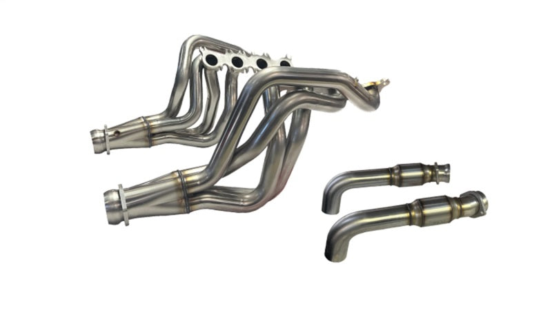 Kooks 15-24 Ford Mustang GT V8 5.0L 1-7/8in SS Headers w/ Catted Connection Pipe