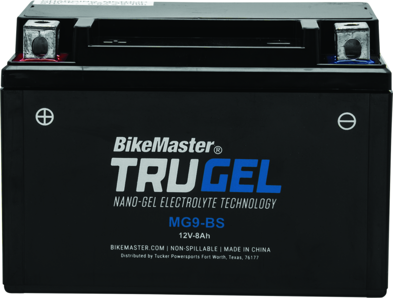 BikeMaster TruGel Battery MG9-BS