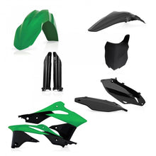 Load image into Gallery viewer, Acerbis 13-16 Kawasaki KX250F Full Plastic Kit - Green/Black Original 13
