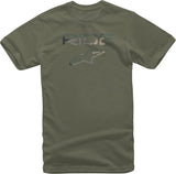 Ride 2.0 Camo Tee Military Lg